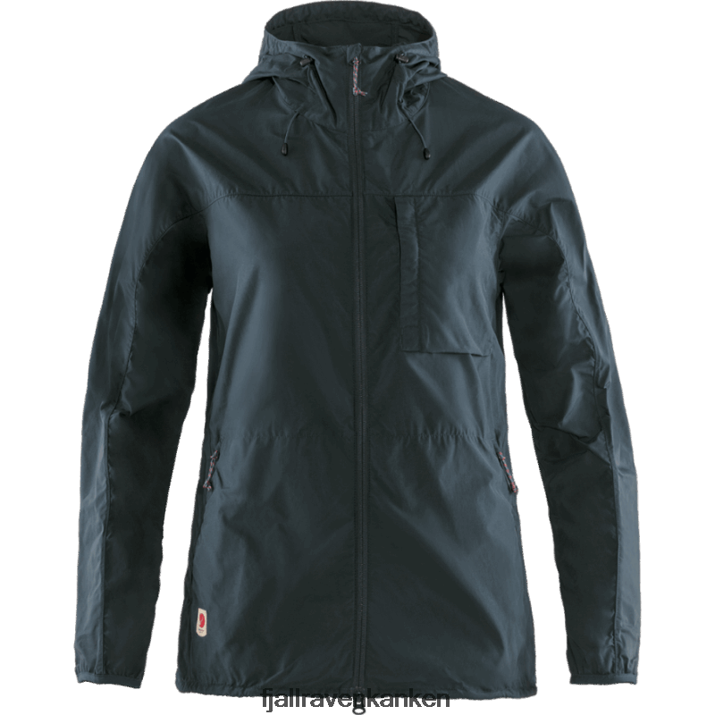 Fjällräven Polska - Fjällräven Outlets High Coast Wind Jacket W Navy