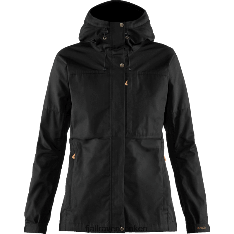 Fjallraven Kanken - Kaipak Jacket W Black Fjällräven Outlets Brand