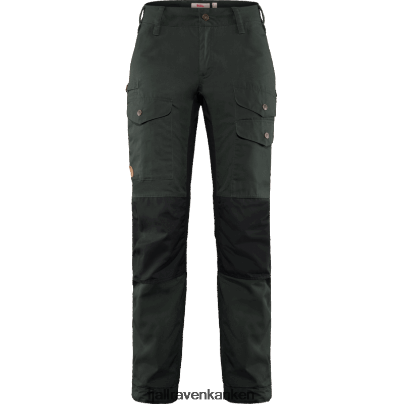 Fjällräven Polska - Fjällräven Outlets Vidda Pro Ventilated Trs W Short Dark Grey-Black