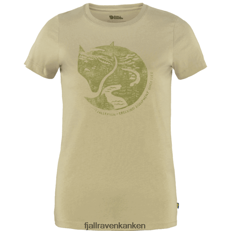 Fjallraven Kanken - Fashion Arctic Fox Print T-Shirt W Fjällräven Outlets