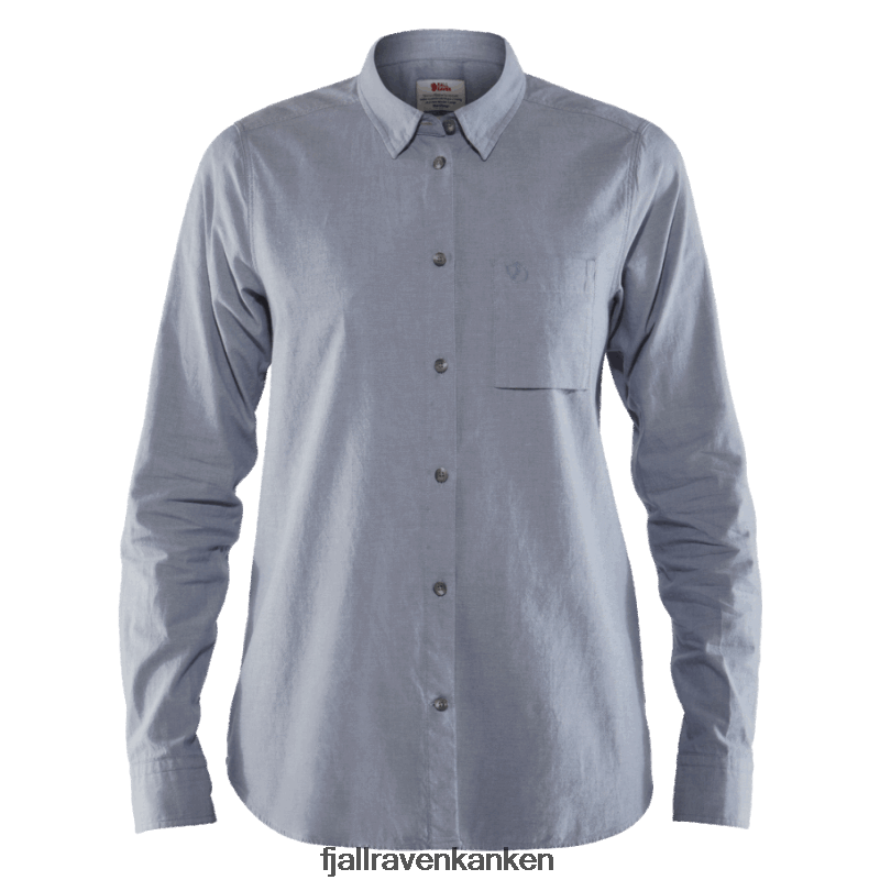 Fjallraven Kanken - Övik Chambray Shirt Ls W Fog Fjällräven Outlets