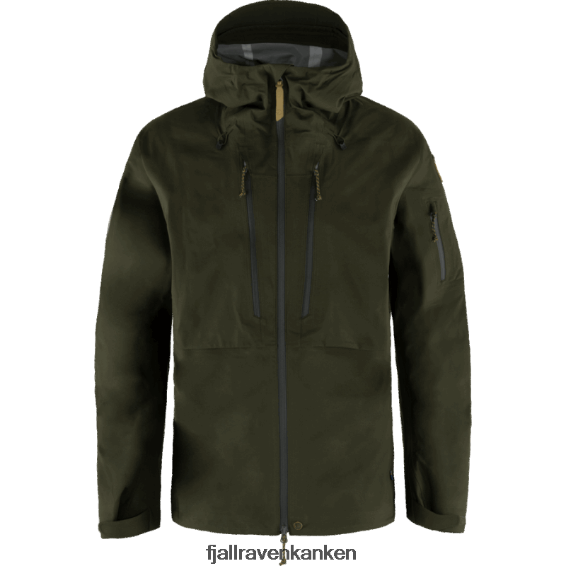 Fjällräven Polska - Deep Forest Fjällräven Outlets Keb Eco-Shell Jacket M