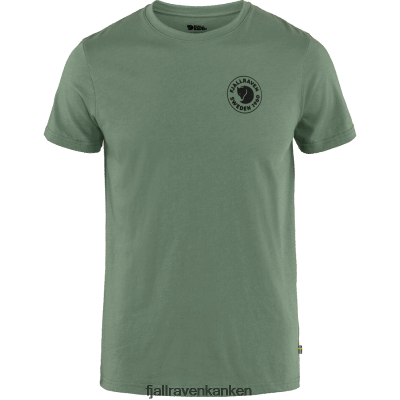 Fjallraven Kanken - 1960 Logo T-Shirt M Patina Green Fjällräven Outlets