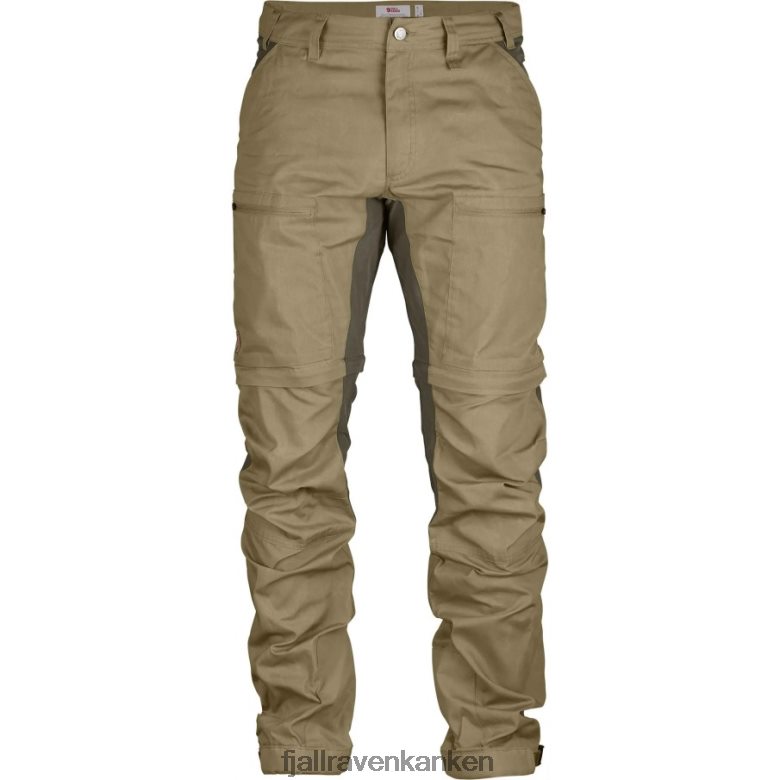Fjällräven Polska - Fjällräven Outlets Abisko Lite Trekking Zip-Off M Reg Sand-Tarmac