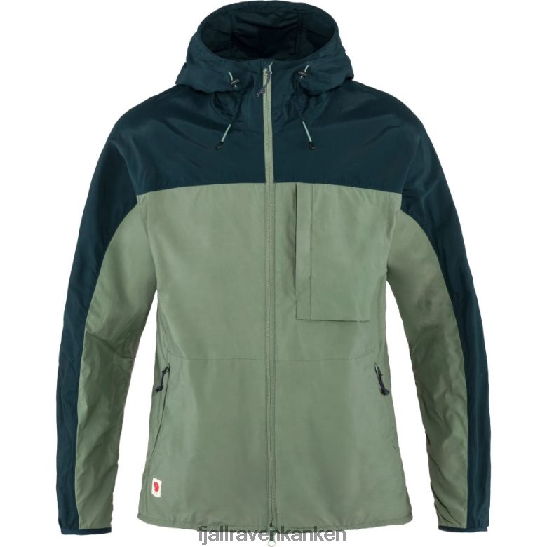 Fjallraven Kanken - Patina Green-Navy High Coast Wind Jacket M Fjällräven Outlets