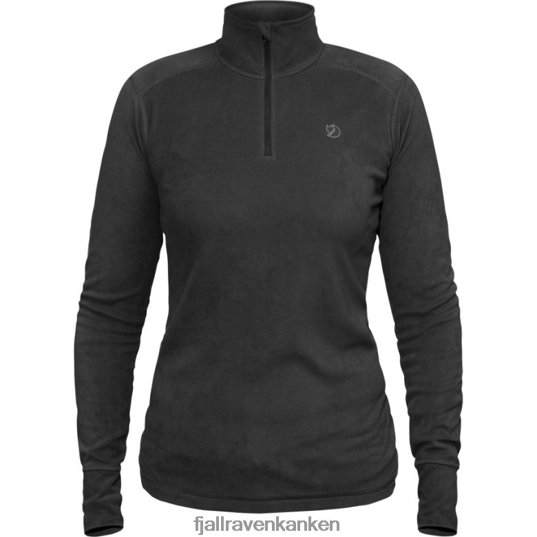 Fjallraven Sklep - Fjällräven Outlets Dark Grey Skare Half Zip W