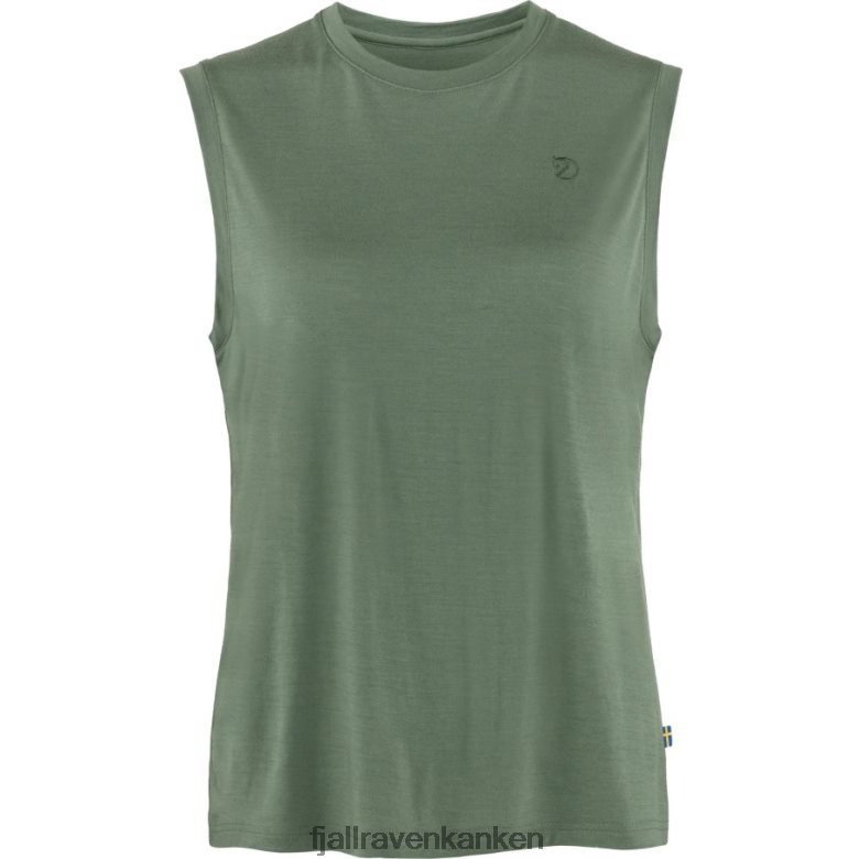 Fjallraven Kanken - Patina Green Abisko Wool Tank Top W Fjällräven Outlets