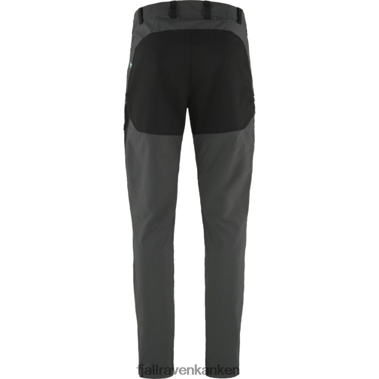 Fjallraven Sklep - Abisko Midsummer Trousers M Reg Fjällräven Outlets Dark Grey-Black