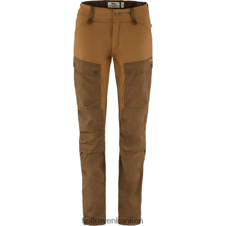 Fjällräven Polska - Timber Brown-Chestnut Fjällräven Outlets Brand Keb Trousers W Short