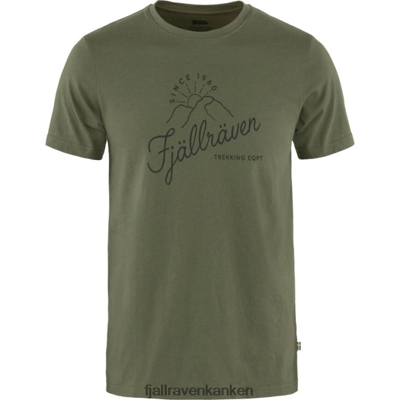 Fjallraven Sklep - Sunrise T-Shirt M Fjällräven Outlets Laurel Green