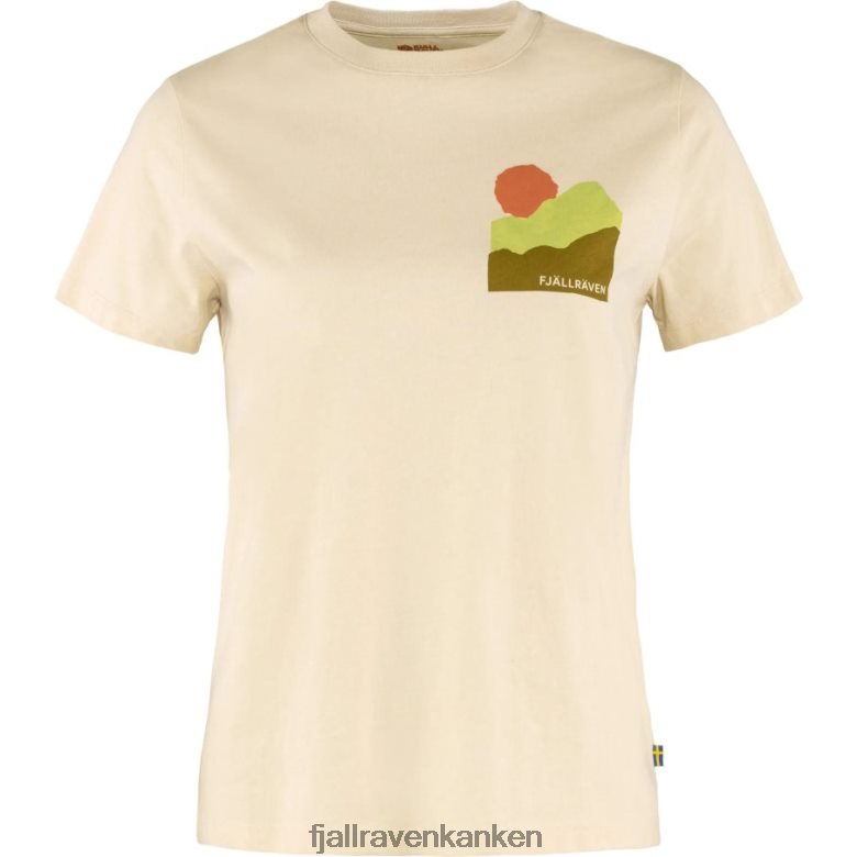 Fjallraven Kanken - Chalk White Nature T-Shirt W Fjällräven Outlets