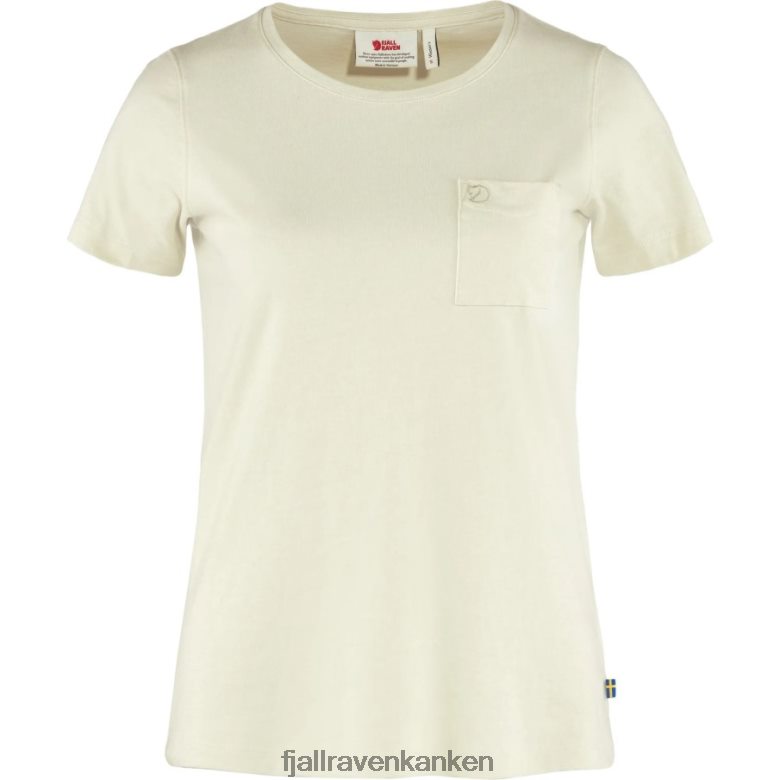 Fjallraven Kanken - Övik T-Shirt W Chalk White Fjällräven Outlets Brand