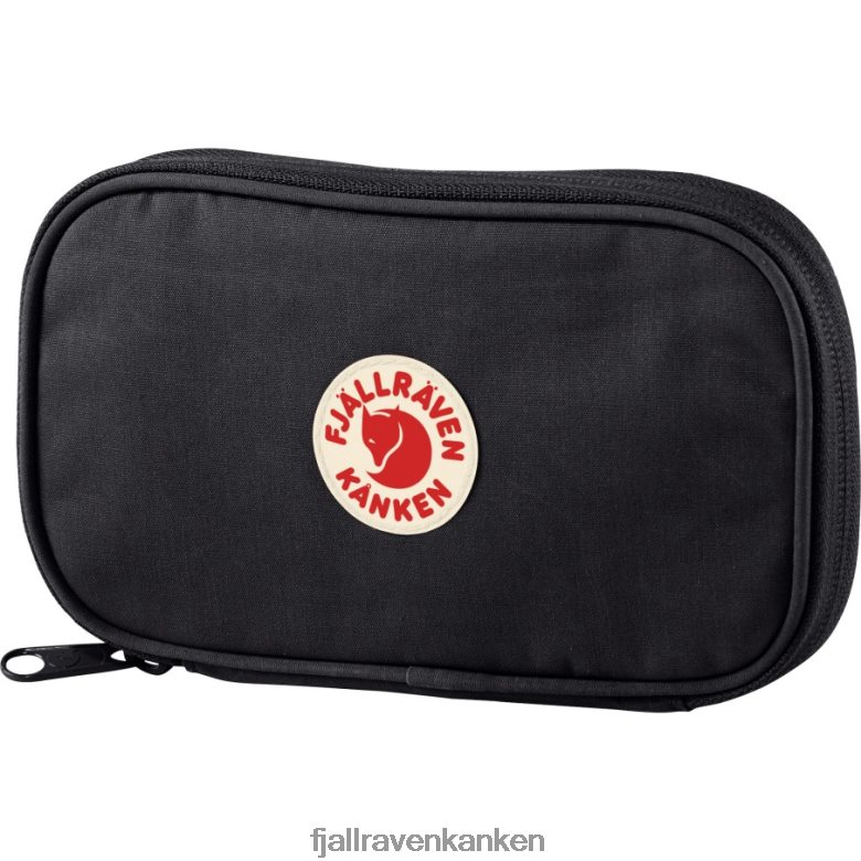 Fjallraven Kanken - Black Kånken Travel Wallet Fjällräven Outlets
