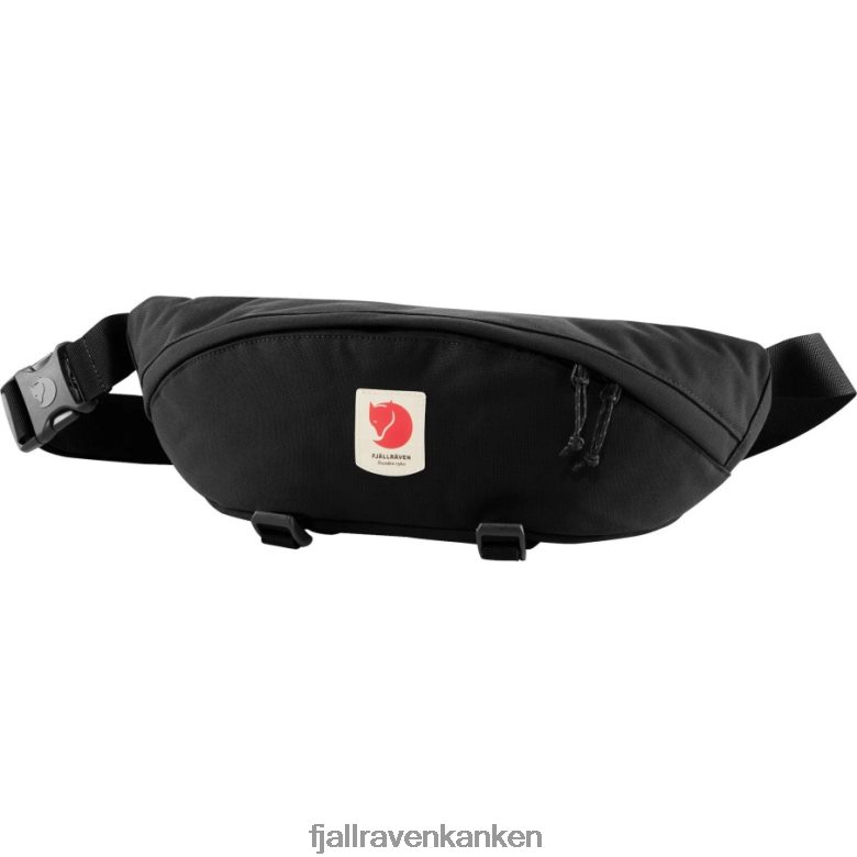 Fjallraven Kanken - Black Ulvö Hip Pack Large Fjällräven Outlets