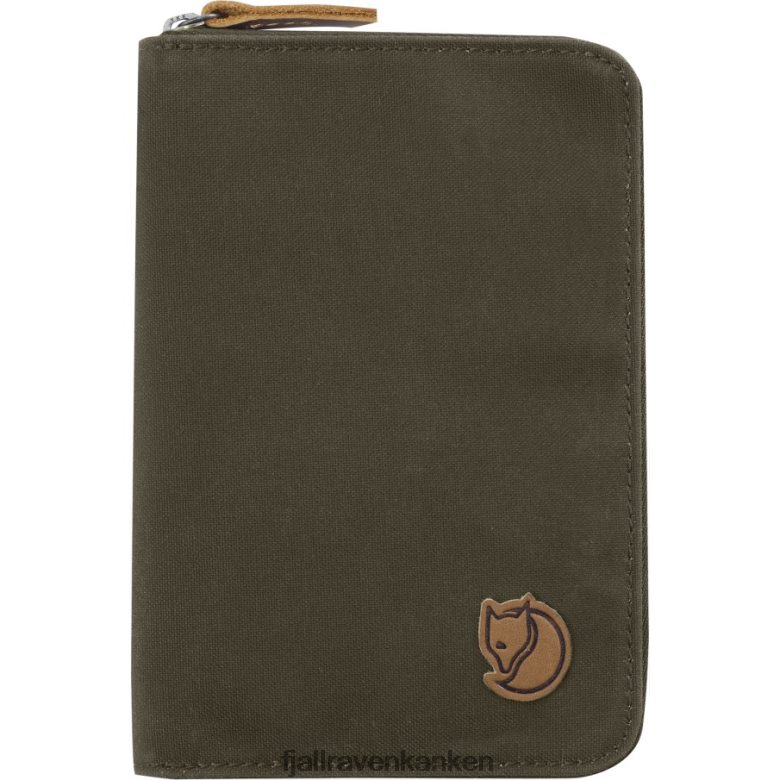 Fjallraven Kanken - Passport Wallet Dark Olive Fjällräven Outlets