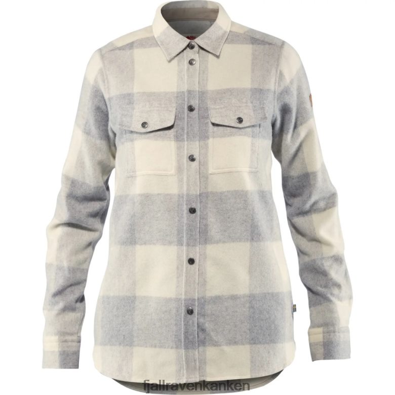 Fjallraven Kanken - Fog-Chalk White Canada Shirt W Fjällräven Outlets