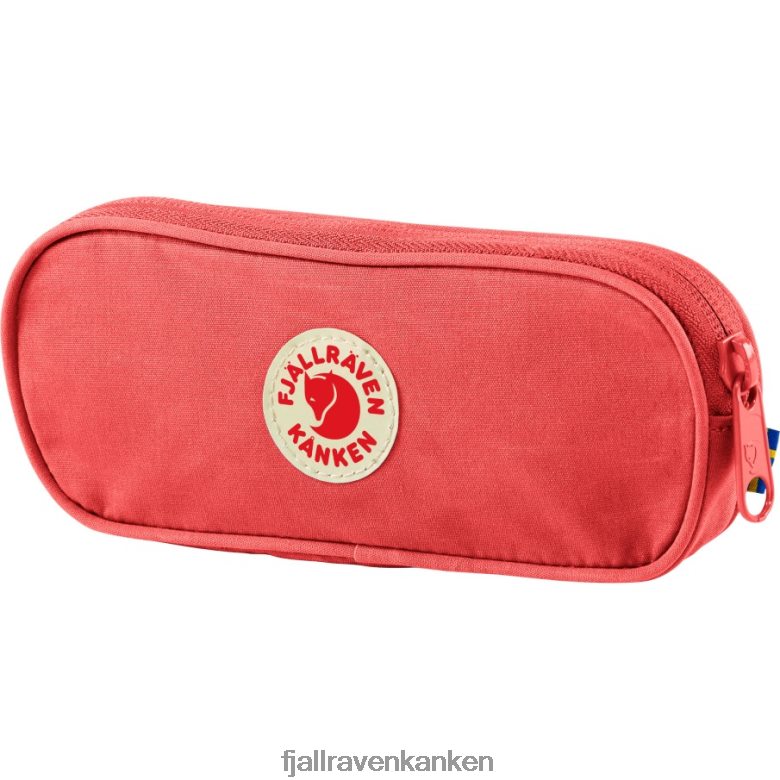 Fjallraven Kanken - Peach Pink Kånken Pen Case Fjällräven Outlets