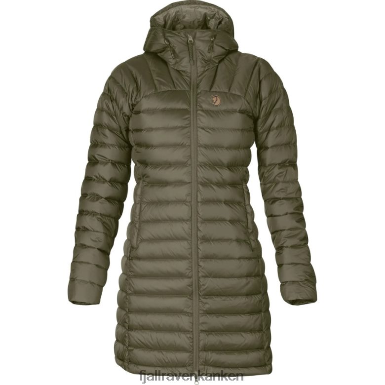 Fjallraven Kanken - Snow Flake Parka W Laurel Green Fjällräven Outlets