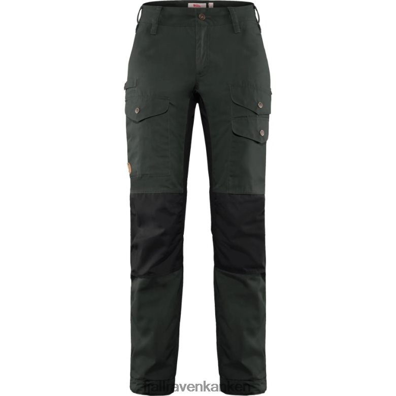 Fjällräven Polska - Dark Grey-Black Fjällräven Outlets Vidda Pro Ventilated Trousers W Reg
