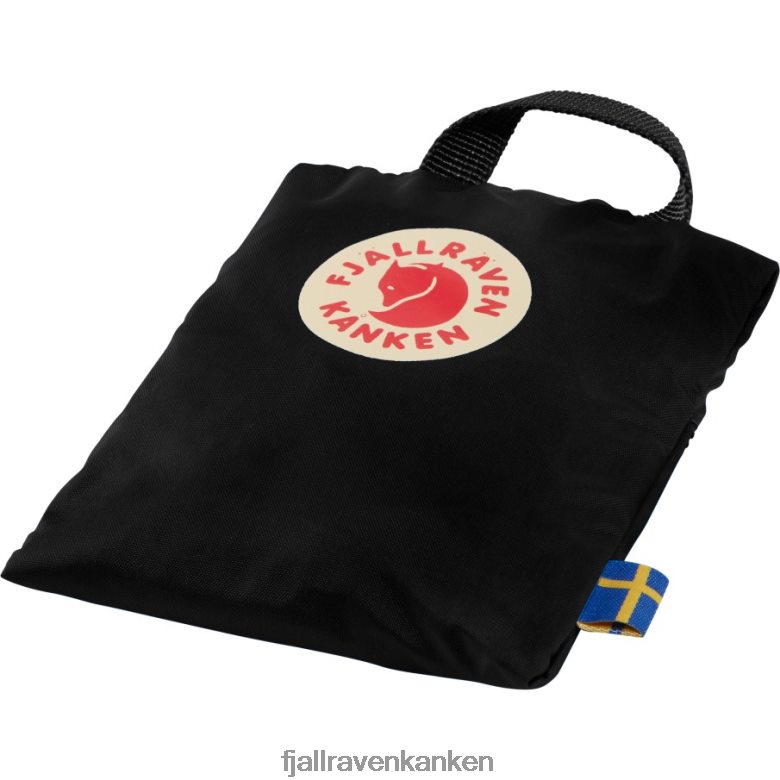 Fjallraven Kanken - Black Kånken Rain Cover Mini Fjällräven Outlets