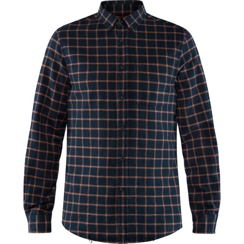 Fjallraven Kanken - Dark Navy Övik Flannel Shirt M Fjällräven Outlets