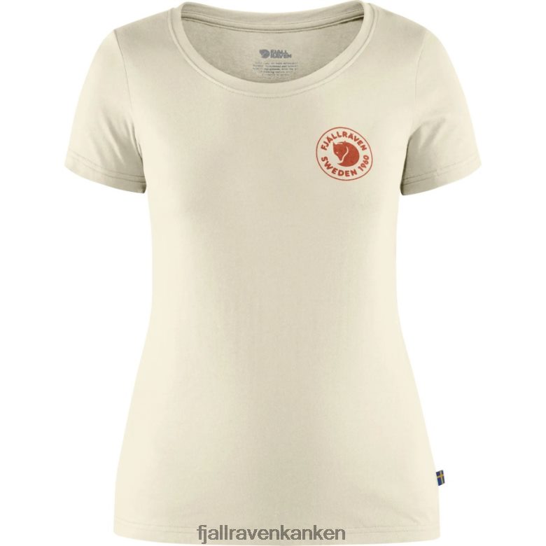 Fjallraven Kanken - 1960 Logo T-Shirt W Chalk White Fjällräven Outlets