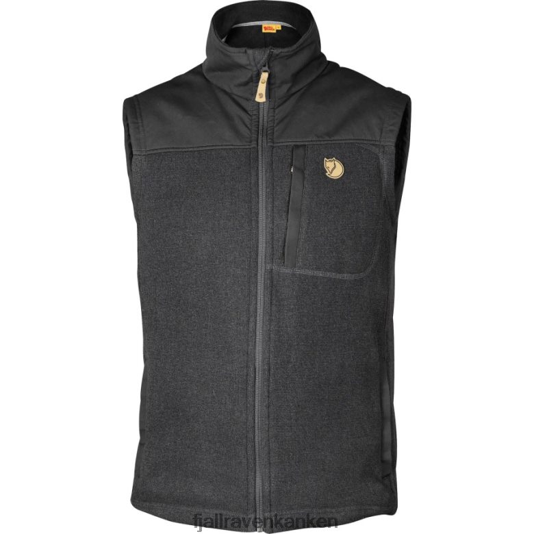 Fjällräven Polska - Graphite Fjällräven Outlets Buck Fleece Vest M
