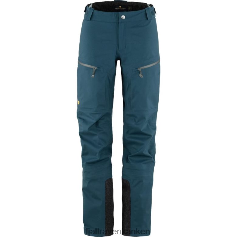 Fjallraven Kanken - Bergtagen Eco-Shell Trousers W Mountain Blue Fjällräven Outlets