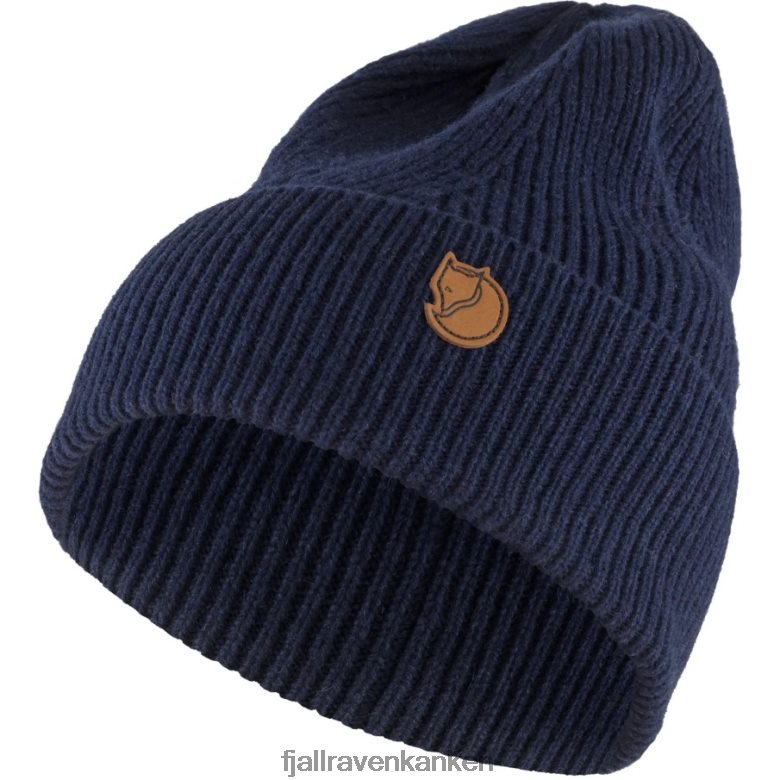 Fjallraven Kanken - Dark Navy Directional Rib Beanie Fjällräven Outlets