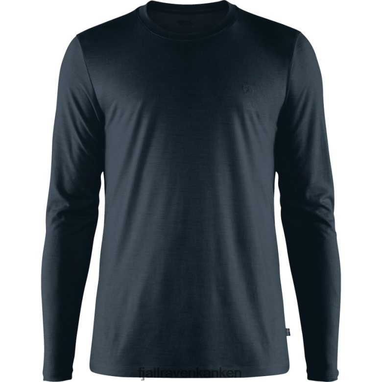 Fjallraven Kanken - Dark Navy Abisko Wool Ls M Fjällräven Outlets Brand