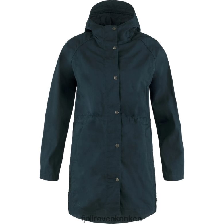 Fjallraven Kanken - Dark Navy Karla Lite Jacket W Fjällräven Outlets