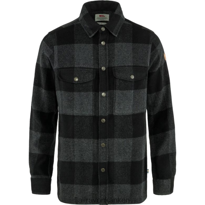 Fjallraven Kanken - Canada Shirt M Black Fjällräven Outlets