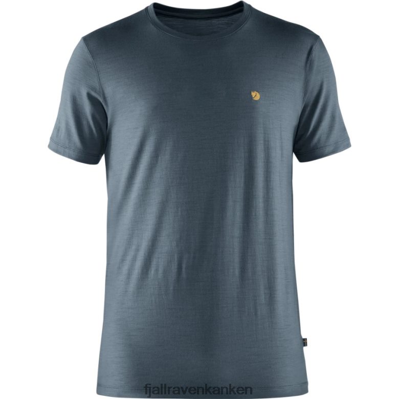 Fjällräven Polska - Fashion Mountain Blue Fjällräven Outlets Bergtagen Thinwool Ss M