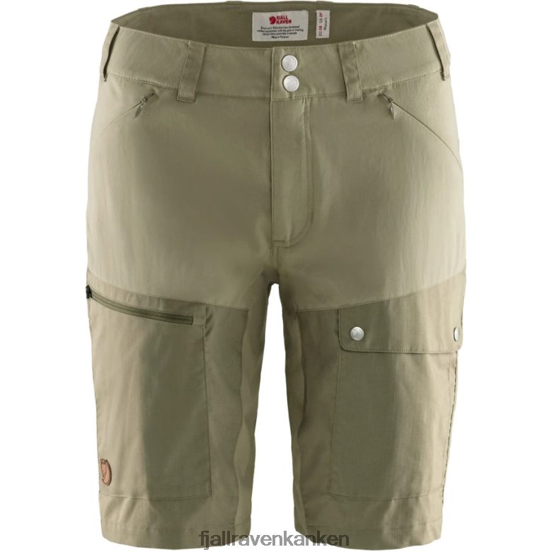 Fjallraven Kanken - Abisko Midsummer Shorts W Savanna-Light Olive Fjällräven Outlets