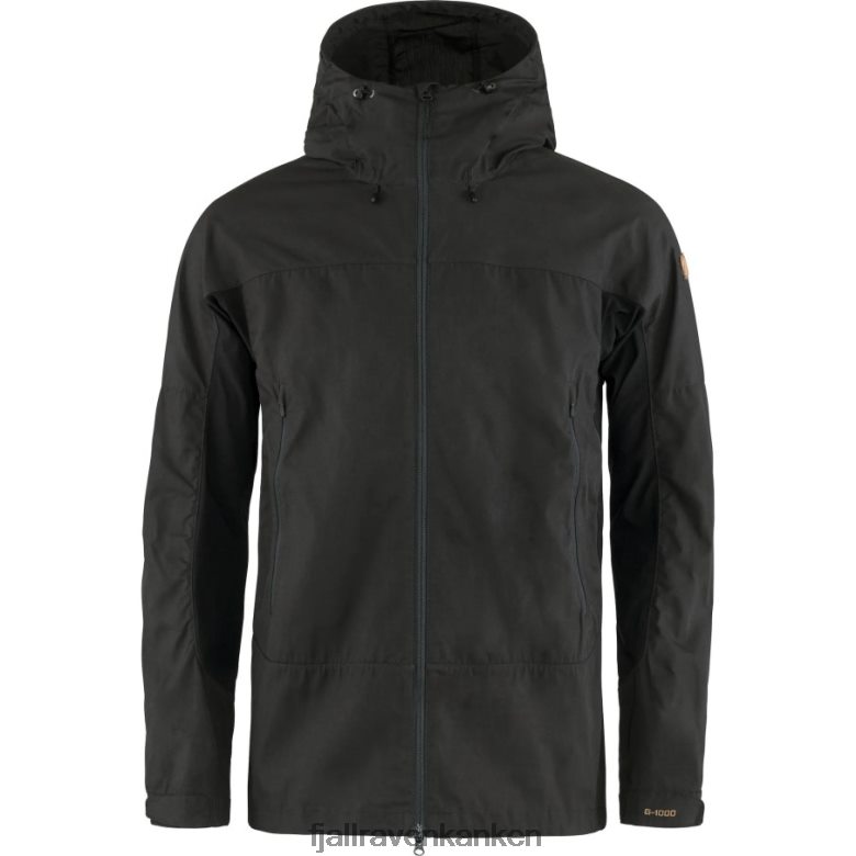 Fjallraven Kanken - Abisko Lite Trekking Jacket M Dark Grey-Black Fjällräven Outlets