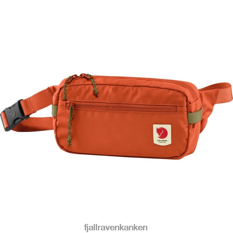 Fjällräven Polska - Fjällräven Outlets High Coast Hip Pack Rowan Red