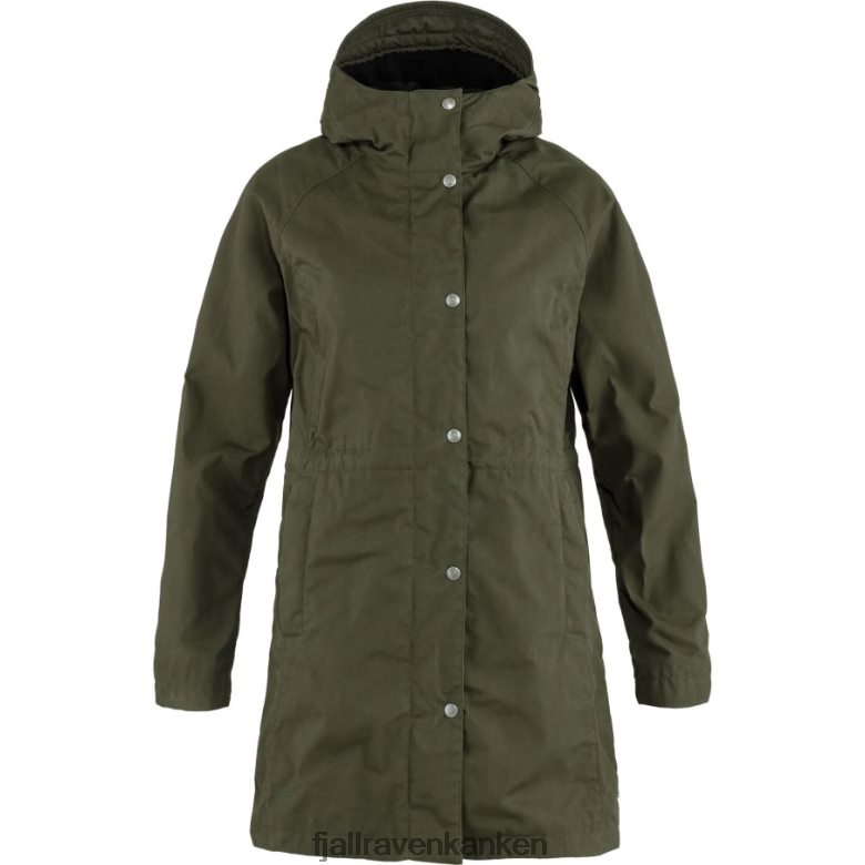 Fjällräven Polska - Fjällräven Outlets Brand Karla Hydratic Jacket W Deep Forest