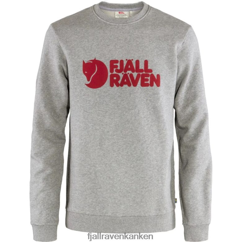 Fjällräven Polska - Grey-Melange Fjällräven Outlets Logo Sweater M