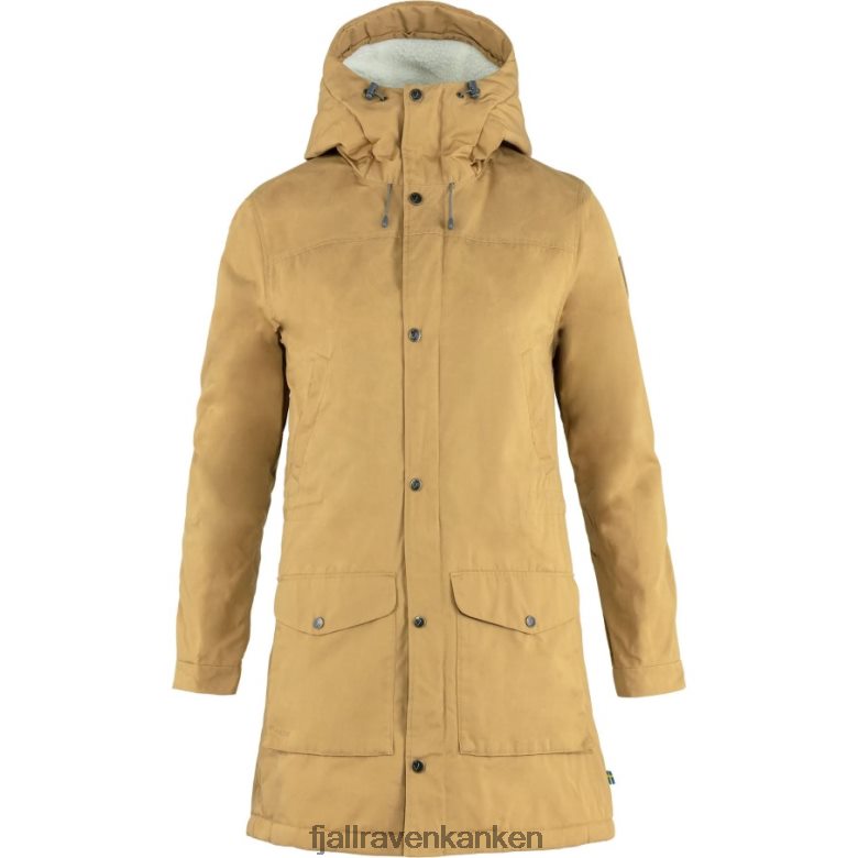 Fjallraven Sklep - Fjällräven Outlets Brand Buckwheat Brown Greenland Winter Parka W