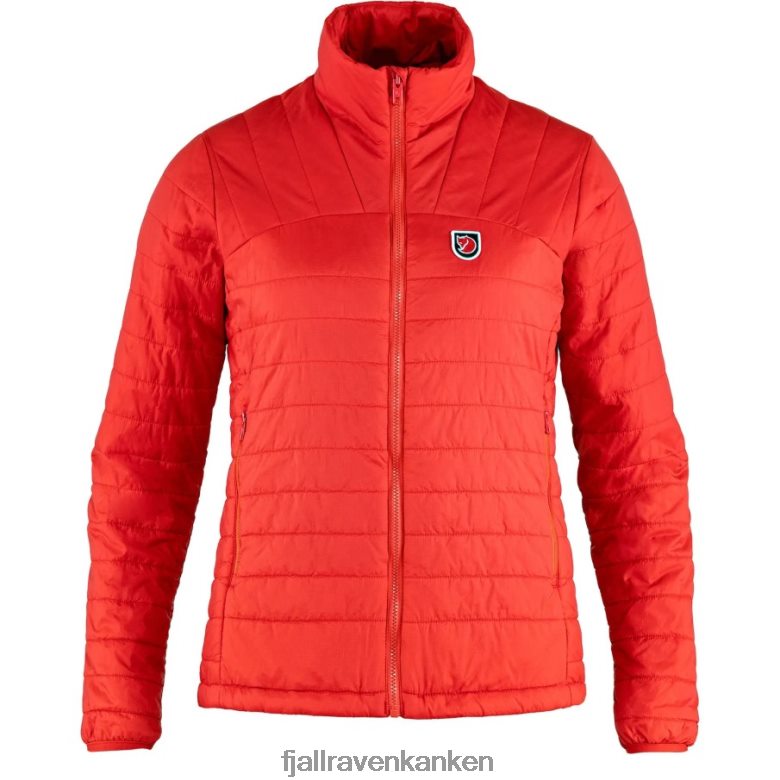 Fjallraven Kanken - Expedition X-Lätt Jacket W True Red Fjällräven Outlets