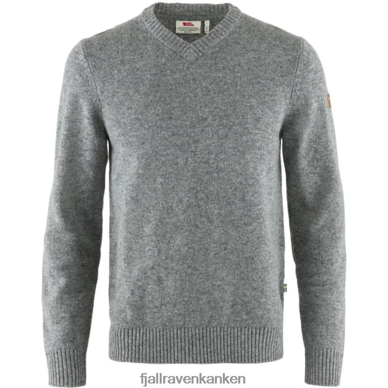 Fjallraven Kanken - Grey Övik V-Neck Sweater M Fjällräven Outlets