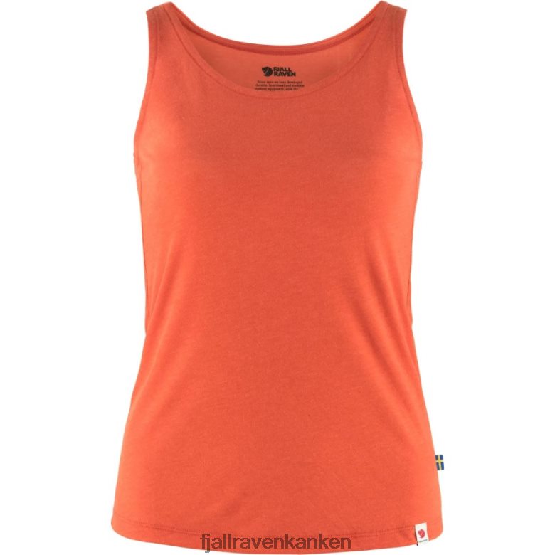 Fjallraven Kanken - High Coast Lite Tank Top W Rowan Red Fjällräven Outlets