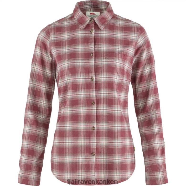 Fjällräven Polska - Fjällräven Outlets Övik Flannel Shirt W Mesa Purple-Fog