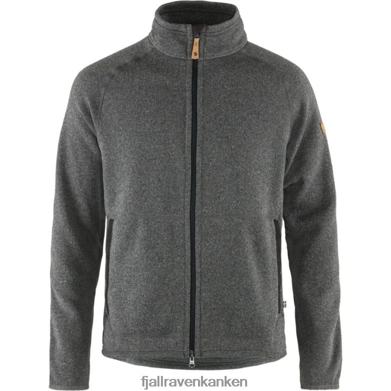 Fjallraven Kanken - Dark Grey Övik Fleece Zip Sweater M Fjällräven Outlets