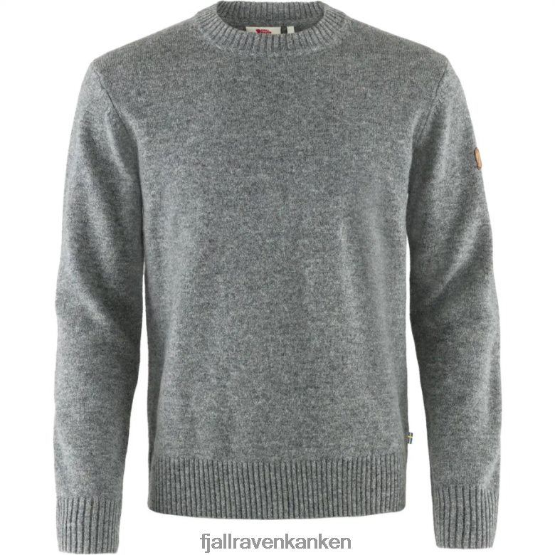Fjallraven Kanken - Grey Övik Round-Neck Sweater M Fjällräven Outlets