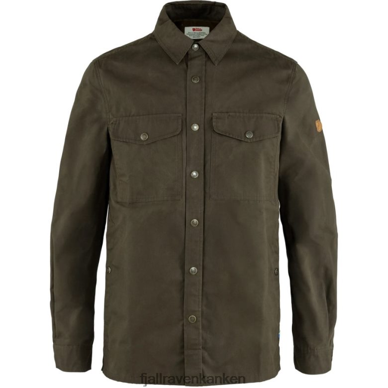 Fjällräven Polska - Fjällräven Outlets Brand Singi Overshirt M Dark Olive