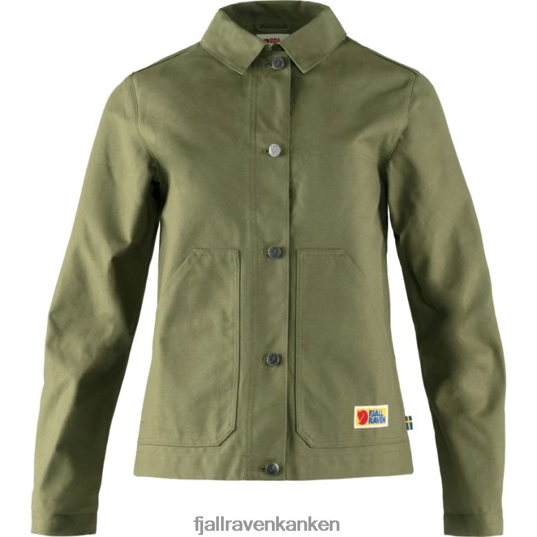 Fjallraven Kanken - Green Vardag Jacket W Fjällräven Outlets