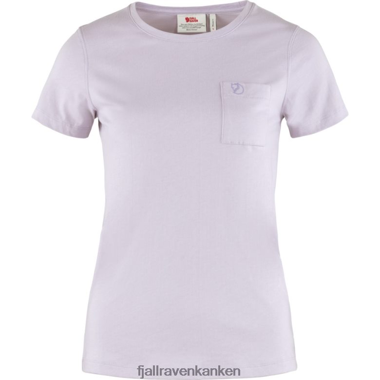 Fjallraven Kanken - Pastel Lavender Övik T-Shirt W Fjällräven Outlets Brand