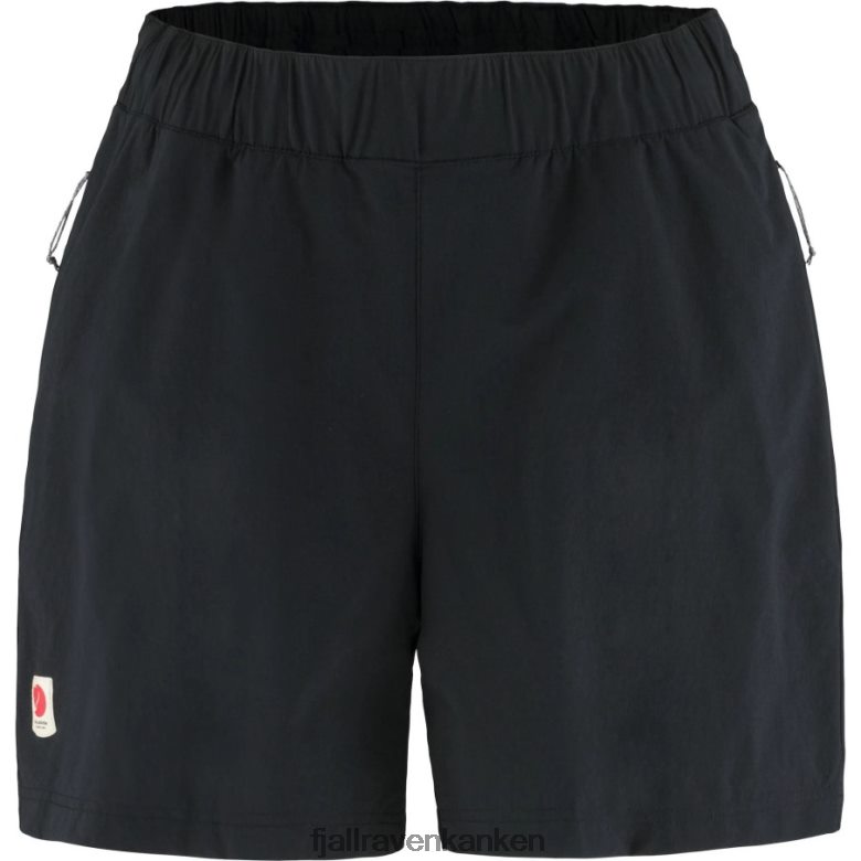 Fjallraven Sklep - High Coast Relaxed Shorts W Fjällräven Outlets Brand Black