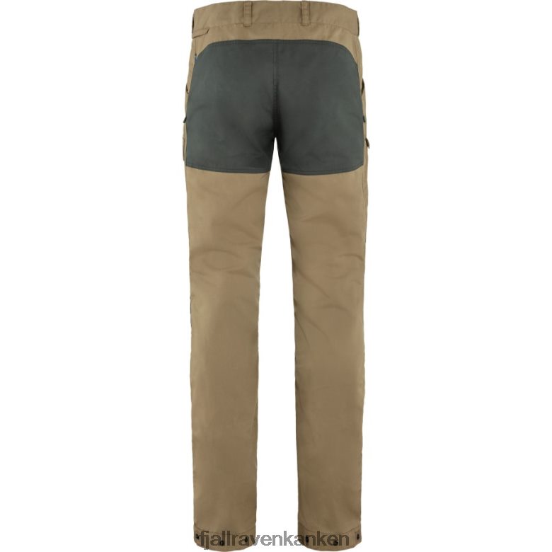 Fjallraven Sklep - Vidda Pro Ventilated Trousers M Reg Fjällräven Outlets Dark Sand-Stone Grey